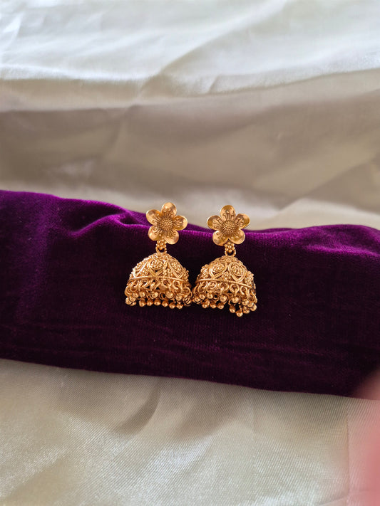 Gold - Plated Jhumkas