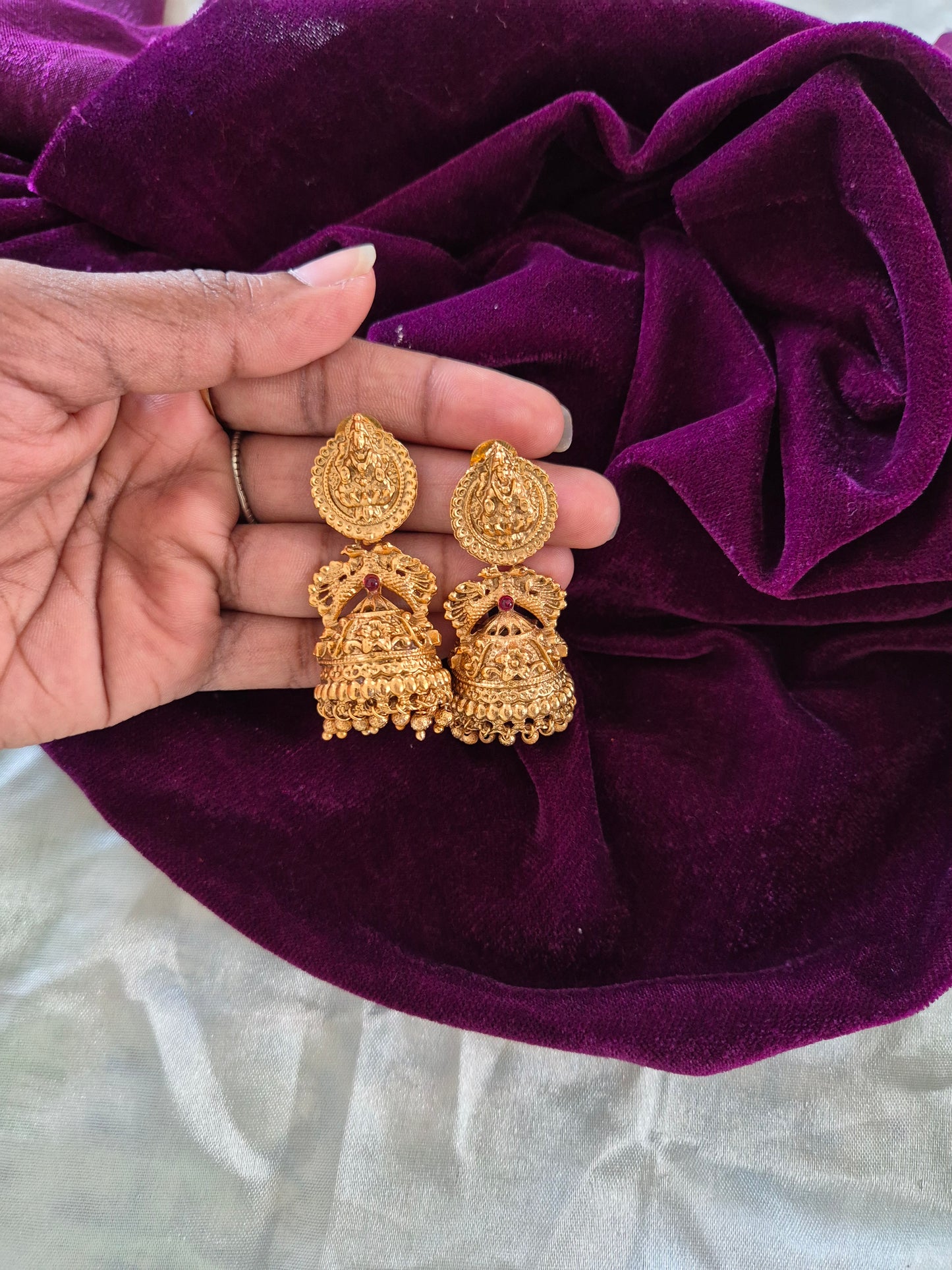 Nagas Bridal Jhumkas