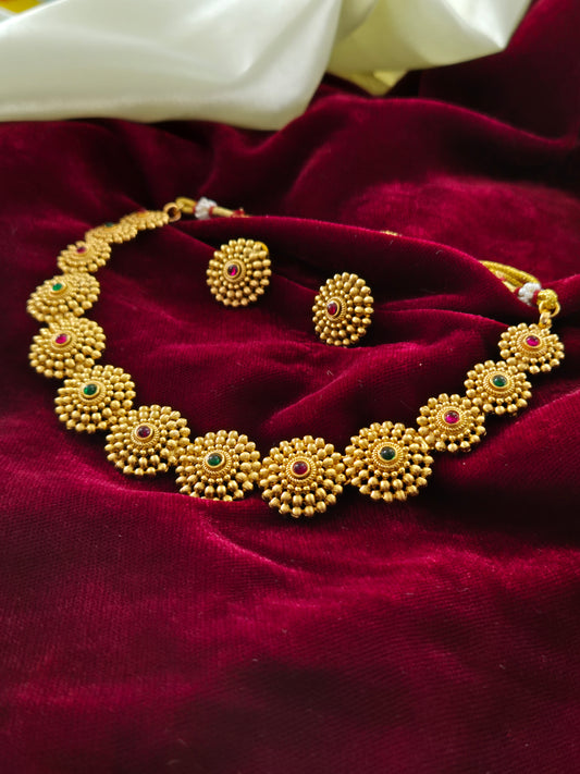 Premium Chakra Necklace with Earrings